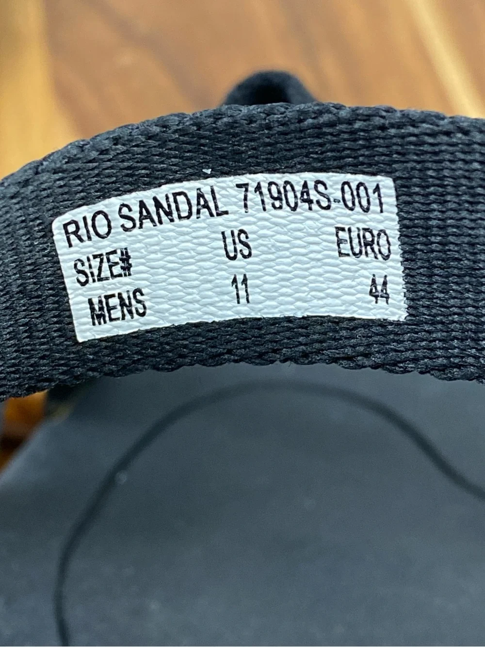 Bogs Rio Sandal H2OGrip Outsole Black Nylon Straps Water Shoes Men’s Size 11